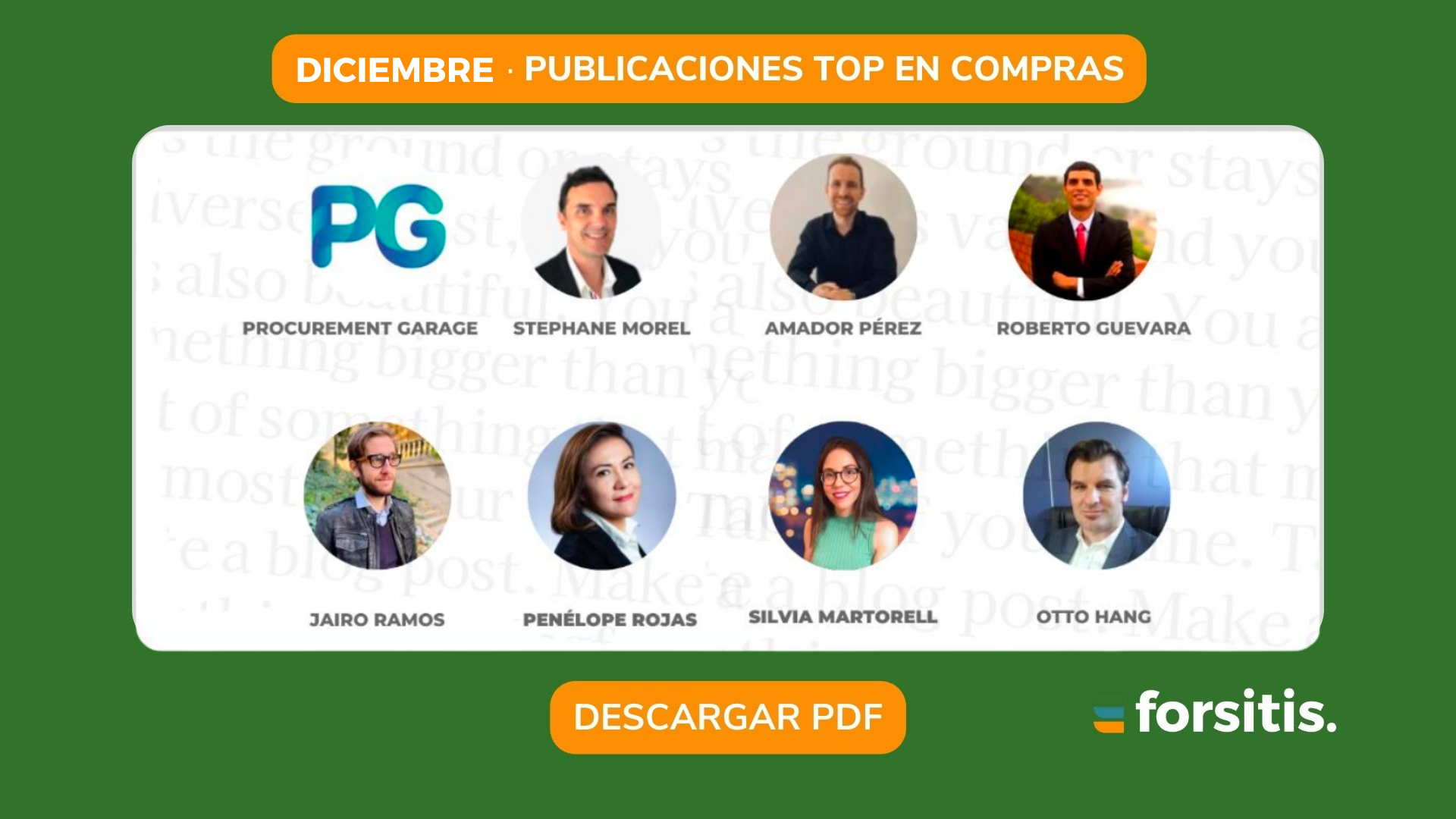Top Publicaciones Diciembre Forsitis