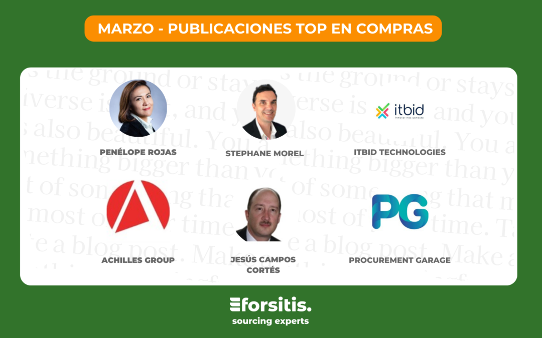 Top procurement Marzo 2023